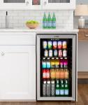 KoolMore 3.2 Cu. Ft. Beverage Refrigerator with Touch Panel