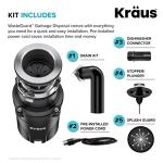 KRAUS 1/2 HP Ultra-Quiet Garbage Disposal