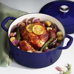 Tramontina 5.5-Quart Blue Enamel Dutch Oven