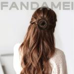 FANDAMEI Kids Hair Bun Maker Set, 4PCS