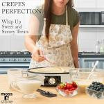 Moss & Stone 12” Non-Stick Electric Griddle