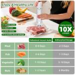 Handheld Vacuum Sealer with 30 Reusable Bags