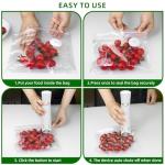 Handheld Vacuum Sealer with 30 Reusable Bags