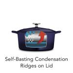 Tramontina 5.5-Quart Blue Enamel Dutch Oven
