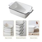 Ceramic Casserole Dishes Set of 4, 12 oz