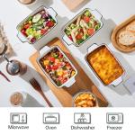 Ceramic Casserole Dishes Set of 4, 12 oz