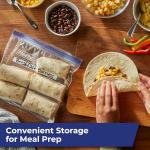 Hefty Gallon Size Plastic Freezer Bags, 20 Count