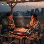 1800W Smokeless Indoor/Outdoor Electric Grill