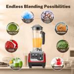 MAGETANG 1800W Blender for Smoothies and Ice Crushing