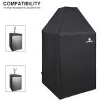 Waterproof Kegerator Beer Tower Cover - Black