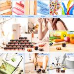 MotBach 50 Pack Small Plastic Storage Containers