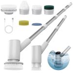 AIRROBO Cordless Electric Spin Scrubber with Adjustable Handle
