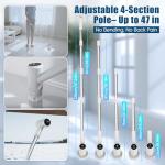 AIRROBO Cordless Electric Spin Scrubber with Adjustable Handle