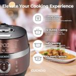 CUCKOO 6-Cup High Pressure Induction Rice Cooker