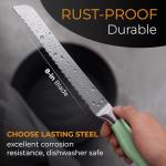 Orblue 8-Inch Serrated Bread Knife - Green