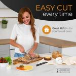 Orblue 8-Inch Serrated Bread Knife - Green