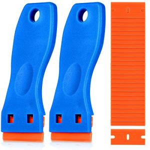 Plastic Razor Blade Scraper Set with Extra Blades