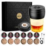 Electric Whiskey Smoker Kit with Rechargeable Lighter