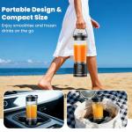 Kourice Mini Portable Blender for Smoothies On-the-Go