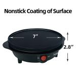 Aoruru Electric 7” Crepe and Pancake Maker