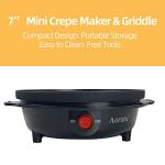 Aoruru Electric 7” Crepe and Pancake Maker