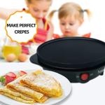 Aoruru Electric 7” Crepe and Pancake Maker