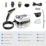 2500W Handheld Steam Cleaner with Adjustable Settings
