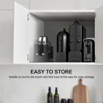 Rotating Belgian Waffle Maker with Adjustable Browning