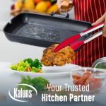 Kaluns Silicone Spatula Set with Bonus Tongs