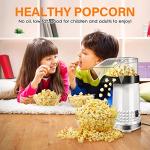 Easy Hot Air Popcorn Maker with Measuring Cup