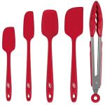 Kaluns Silicone Spatula Set with Bonus Tongs