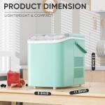 DUMOS Compact Ice Maker - Fast & Portable