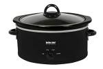 Better Chef 3-Quart Oval Slow Cooker with Glass Lid