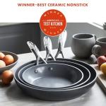 GreenPan Valencia Pro 3-Piece Nonstick Skillet Set