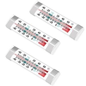 3-Pack Fridge and Freezer Thermometer Set