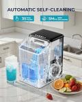 EUHOMY Compact Nugget Ice Maker for Home Use
