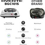 OVENTE 1000W Electric Single Burner Cooktop