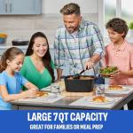 STIRMAX 7.5 Quart Digital Multi-Cooker with Paddle