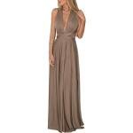 Women’s Convertible Wrap Dress – V-Neck Maxi