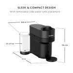 Nespresso Vertuo Pop+ Coffee Machine, Liquorice Black