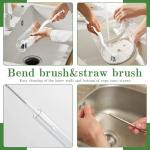 15pcs Multifunctional Cleaning Brushes for Home