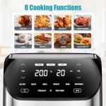 6.2 QT Air Fryer with Digital Touch Screen