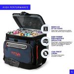 Titan Deep Freeze 30 Can Zipperless Cooler - Navy