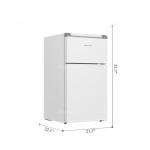 Frigidaire 3.2 Cu Ft Compact Refrigerator with Freezer