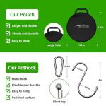 2-Layer Herb Drying Rack with Zipper and Hook