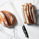 Wickwillow 10” Serrated Bread Knife with Ergonomic Handle