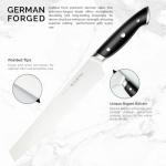 Wickwillow 10” Serrated Bread Knife with Ergonomic Handle