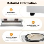 16-Inch Electric Crepe Maker with Temperature Control