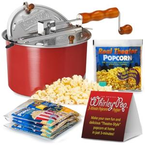 Whirley Pop 6-Quart Stovetop Popcorn Maker