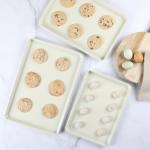 Martha Stewart 3-Piece Nonstick Cookie Sheet Set